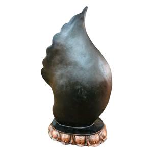 Statue de Ganesh Ji en polyrésine, modèle artisanal, peint à la main, décoration religieuse traditionnelle, Pooja, mariage, maison, fond indien - Product Image 4