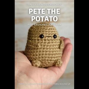 Lindo juguete de patata de algodón hecho a mano lleno de energía positiva para niños - Product Image 5