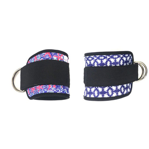 Best Quality <b>Ankle</b> Straps Double D-Rings Hot Selling Fitness Body Building Exercise Cable Machine Protection <b>Ankle</b> <b>Support</b> - Product Image 1