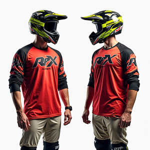 Maillot de course de motocross personnalisé pour homme, manches longues, vêtements de course ATV, maillots de moto, vêtements de sport de moto, vêtements de course automobile - Product Image 2