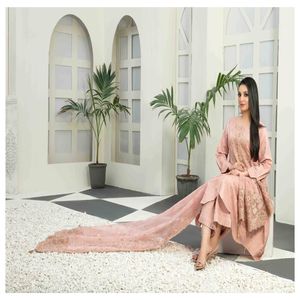 Camisa bordada de Gala para mujer, ropa india y paquistaní sin costuras, Karrandi Banarsi, Dupatta bordado de lujo, Shalwar sin costuras - Product Image 4