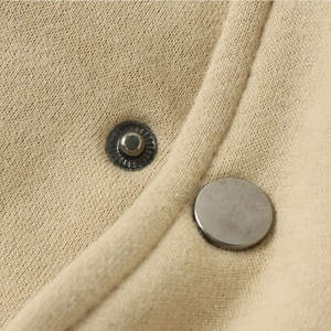 Veste universitaire unisexe de haute qualité, col rond, respirante, pour l'hiver, avec logo sur le devant - Product Image 4