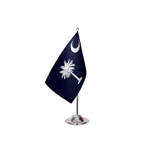 Drapeau personnalisé de l'État de Caroline du Sud avec impression numérique, logo personnalisé sur coton, feutre, plastique, polyester, aluminium - Product Image 3
