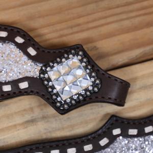 Luxury Western Headstall & Breast Collar Set Premium Horse Tack Designs Luxury Tack Set for Horse Full Draft Horse Full Set - Product Image 3