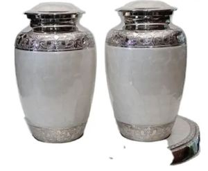 Caja funeraria de lujo de latón urna de recuerdo estilo Zombie ataúd para adultos y mascotas osario funerario cinerario urna de cremación conmemorativa - Product Image 4