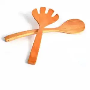 Mini cuchara de madera de mango ecológica, técnica pulida para servir la cena, té, café, sopa, mezcla y agitación de alimentos para bebés, sostenible - Product Image 2