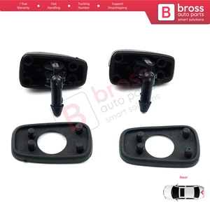 BSP523 2 Pièces Buses de pulvérisation d'eau pour lave-glace arrière pour R19 1988-2000 3/5 portes HB 7700793609 - Product Image 4