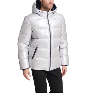 Chaqueta de Plumón para Hombre con Capucha, Estilo OEM, Venta Caliente, Personalizable, Transpirable - Product Image 6