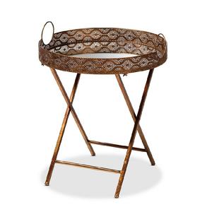 Plateau de service en verre entièrement miroir de style moderne le plus vendu avec poignées latérales prix de gros de la vente à l'exportation de l'Inde - Product Image 2