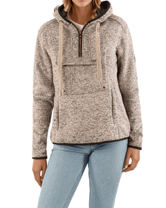 Musthave Women Comfortable Breathable Quarter <b>Zipper</b> Fleece Jacket Luxury Stand Collar Coldwear Lightweight Front Pocket Jacket - Product Image 6