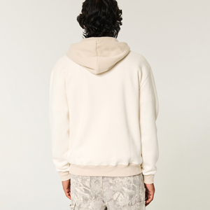 Impression personnalisée LOGO 100% coton 300g sweat surdimensionné à capuche Street Wear hiver uniforme mode personnalisé hommes sweats à capuche - Product Image 2