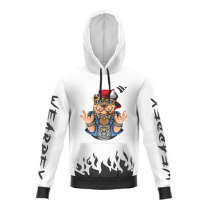 ชุดเซ็ตเสื้อฮู้ดดี้สไตล์เรโทรสีซีดแบบมีคริสตัล พร้อมกางเกงขายาวทรงตรงสไตล์สปอร์ต ผ้าฝ้ายเฟรนช์เทอร์รี่ 100% - Product Image 3