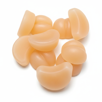 40g Koreaanse fruitgummy's perzik smaak |   Dubbele Textuur Jelly |   Roze |   Tasverpakkingen |   Private Label & OEM B2B Groothandel