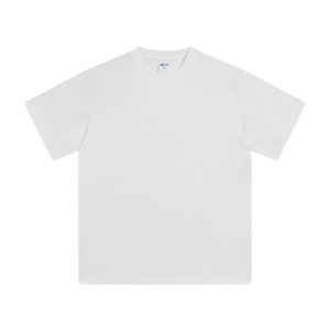Alta calidad nueva moda en blanco Color algodón alta calidad personalizado de gran tamaño en blanco hombres Vintage camiseta manga corta al aire libre para hombres - Product Image 3