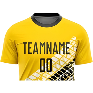 Camiseta de Fútbol Unisex Transpirable para Adultos, 100% Poliéster, 180g, Secado Rápido, Cuello Redondo, Personalizable con Sublimación, Nombre del Equipo, Números, Ecológica - Product Image 2