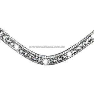 Cristais de corte quadrados premium personalizados, cristais de corte preto de <span class=keywords><strong>3</strong></span> fileiras de couro prata cinza com acabamento em todos os tamanhos e cores - Product Image 5