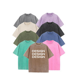 เสื้อยืดผ้าฝ้าย100% สำหรับผู้ชายเสื้อยืดโอเวอร์ไซส์โลโก้ตามสั่ง - Product Image 4