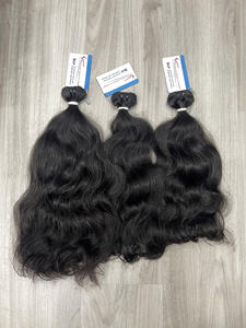 Paquet de cheveux bruts vietnamiens Super Double Drawn Straight/Wave Extensions Skin Weft Hair de l'usine du Vietnam - Product Image 5