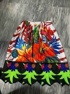Falda de algodón bordada estilo Isla de Micronesia 2025 para mujer diseño ajustado estampado único con tela de pana de alta demanda - Product Image 6