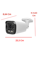 Caméra CCTV sans fil en métal avec capteur de mouvement PIR 868 MHz, système d'alarme IP pour systèmes de sécurité intelligents