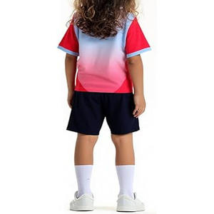 Uniforme de fútbol de poliéster 100% de último diseño, uniforme profesional para niños de nuevo estilo, Color sólido de calidad Premium a la venta - Product Image 5