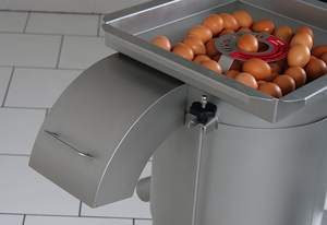 OVO-TECH Machine à casser les œufs de qualité industrielle en acier inoxydable avec boîte de vitesses, capacité de 150 œufs/min, pour le traitement des œufs - Product Image 5