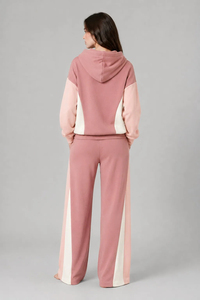 Conjunto Deportivo de Invierno para Mujer, 2 Piezas, Personalizable, Estilo Urbano, Color Sólido, 100% Algodón Felpa, Venta al Por Mayor - Product Image 3