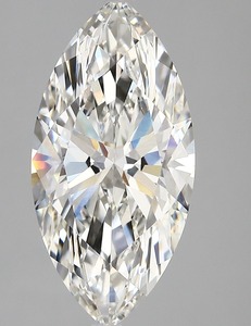 Diamante cultivado en laboratorio F VVS2 de 5,09 quilates Diamante blanco con forma de Marqués - Product Image 1