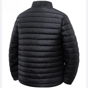 Nouveau style d'hiver, veste parka matelassée en toile décontractée pour homme, col montant, fermeture éclair, coupe-vent, respirante, OEM - Product Image 5