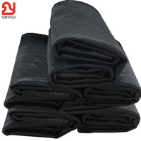 Filet pare-soleil personnalisé 100% HDPE, taux d'ombrage 50-90%, imperméable, pliable, anti-UV, facile à assembler, agriculture, jardins HDPE