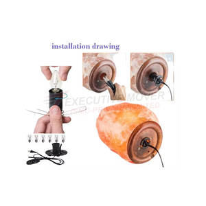 Nueva Lámpara de Sal del Himalaya, Material de Primera Calidad, Decoración para el Hogar, en Venta en Línea - Product Image 5