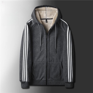 Vêtements de détente les plus vendus Sweat à capuche en cachemire unisexe côtelé Pull en cachemire 100% coton Jogger Hoodies en hiver - Product Image 6