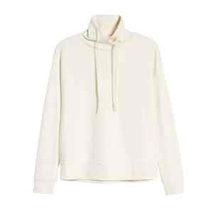 Custom Women's Cut And Sew Oneck <b>Leopard</b> <b>Print</b> Pullover <b>Hoodie</b> High Quality Streetwear - Product Image 1