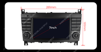 MEKEDE Android voiture multimédia lecteur Dvd stéréo GPS Navigation voiture-play unité principale pour 7 pouces Benz classe C W203 C200 2005-2009
