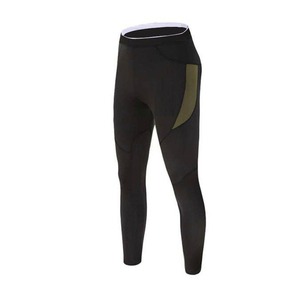 Best Selling Comfortable Stylish Sublimated Compression Sets / Exercise Plus Size Training Pants Elastic Compression Suits - Product Image 4