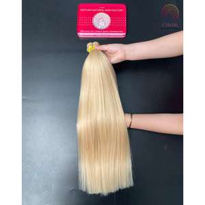 Couleur brune avec des extensions de cheveux en vrac droites naturelles 100% cheveux crus vietnamiens vente chaude Cyhairvn usine - Product Image 6
