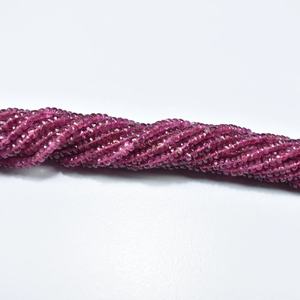 Perles de rondelle à facettes en tourmaline rose, perles de tourmaline rose naturelle, perles à facettes en tourmaline rose AAA ++, rondelle de tourmaline - Product Image 4