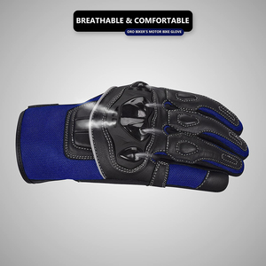 Gants de course de moto à écran tactile respirant pour hommes Gants d'équitation de vélo avec confort et fonctionnalité - Product Image 3