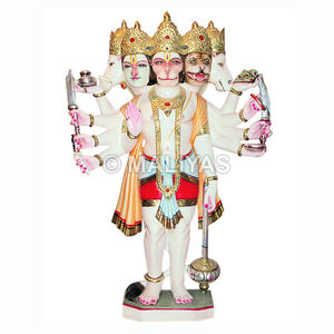 พระฮันูมาณ ปัญช์มุข หินอ่อน |   พระพิฆเนศห้าหน้า สำหรับบูชาที่บ้าน |   มาลิยาส - Product Image 1