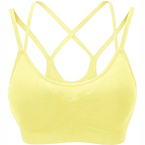 Sujetador deportivo de talla grande para mujer de alta calidad, sujetador de Yoga para gimnasio a prueba de golpes, correas ajustables, logotipo frontal, ropa activa de realce para mujer - Product Image 1