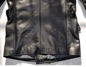 Veste coupe-vent classique en cuir d'agneau véritable pour homme, imperméable, écologique, style streetwear, bleu marine, type 740 - Product Image 6