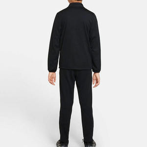 Ensemble de survêtement de jogging de sport uni décontracté d'hiver pour garçons/survêtement à fermeture éclair complète en polyester/coton pour enfants - Product Image 1