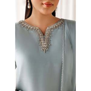 Conjunto de Traje de Gasa Bordado para Mujer EN-1294 - Product Image 3
