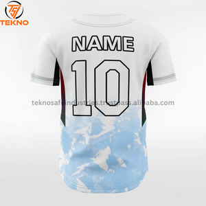 Nueva llegada Jersey de béisbol de moda Jersey de béisbol de media manga Camisetas de béisbol de nuevo estilo Venta caliente en Jersey OEM ODM con servicio - Product Image 4