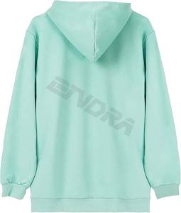 Sudadera con capucha gráfica bonita de algodón coreano para mujer, ropa de calle informal, sudadera de moda - Product Image 4