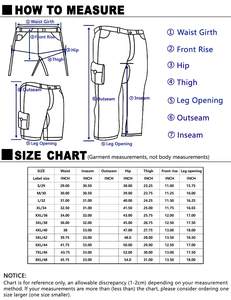 Men's Lightweight Ripstop <b>Cargo</b> Track <b>Pant</b> High Cotton Canvas Tactical Sweatpants Dark Big <b>Tall</b> Construction Utility Embroidered - Product Image 6