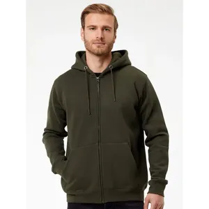 Sudadera con Capucha y Cremallera Vega Personalizada para Artículos Promocionales - Product Image 3