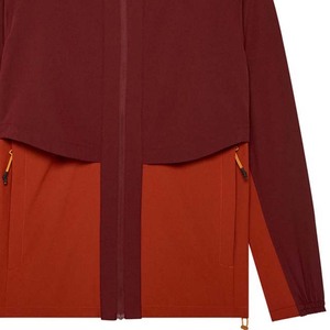 Veste coupe-vent pour homme, légère, à capuche, avec blocs de couleur, fermeture éclair intégrale, imperméable, respirante, streetwear - Product Image 3