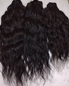 Extensiones de cabello humano Remy Virgen del sur de la India, paquetes de Peluca de doble trama, trama de máquina, todos los colores, suministro de fábrica al por mayor - Product Image 4