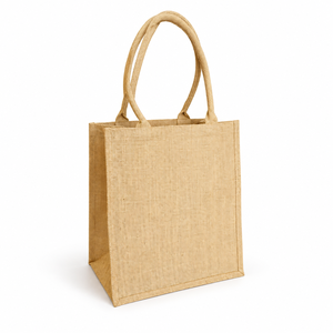 100% Natural Jute <b>Reusable</b> Eco-Friendly Grocery <b>Bag</b> Zero Waste Durable Rope Handle Washable Recyclable <b>Shopping</b> <b>Bag</b> Daily Market - Product Image 3